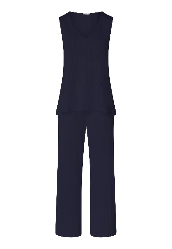 Simone Organic Cotton Tank Pajama Set | Deep Navy 74906-1610