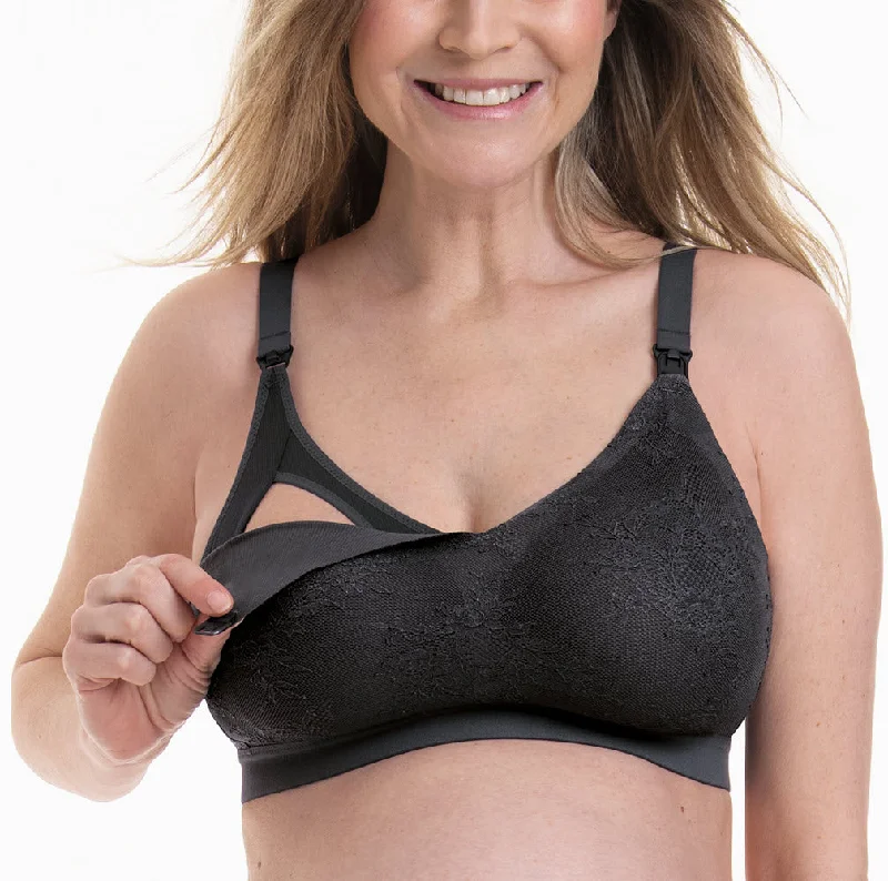 Anita Essential Lace Anthracite Nursing Bra 5057