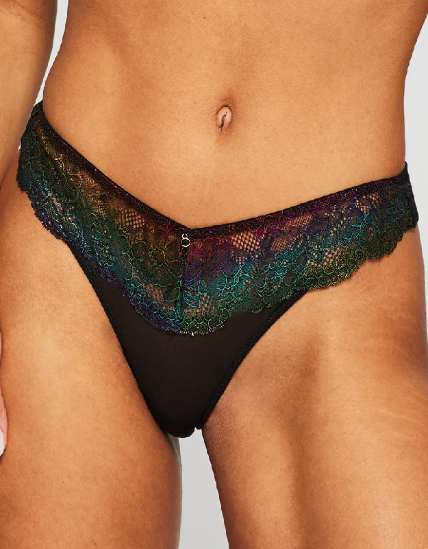 Ann Summers Sexy Lace Planet Pride Limited Edition Thong Foil Rainbow