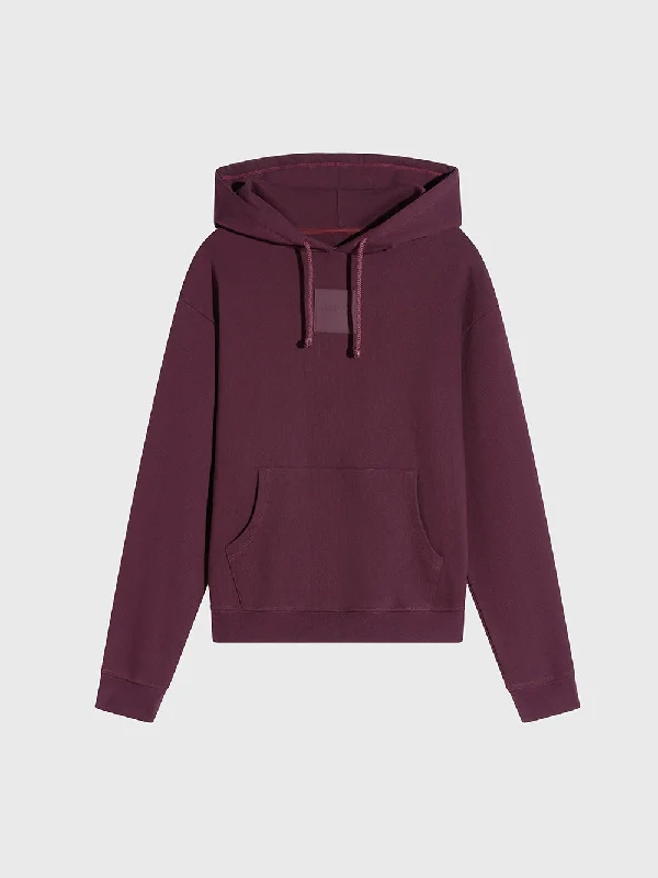 BARRY'S GARNET DIAGONAL HOODIE