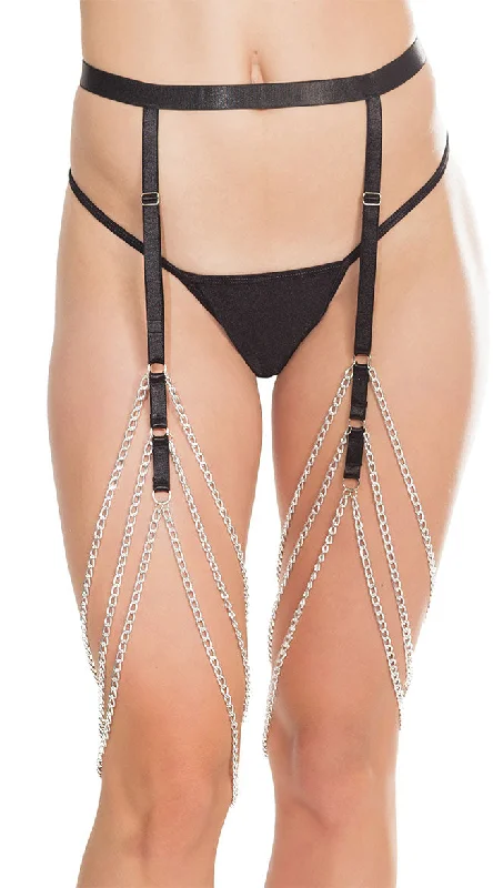 Chained Out Garter Belt