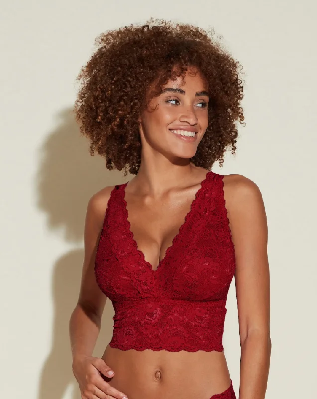 COSABELLA NEVER 1385 NSN CURVY PLUNGIE LONGLINE BRALETTE