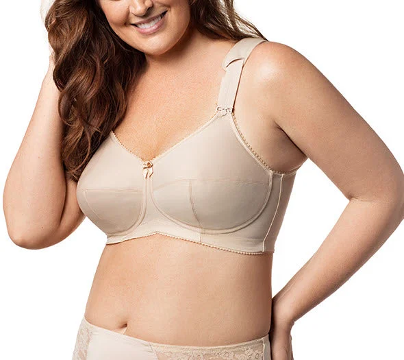 Elila Full Coverage Nude Wireless Bra 1505