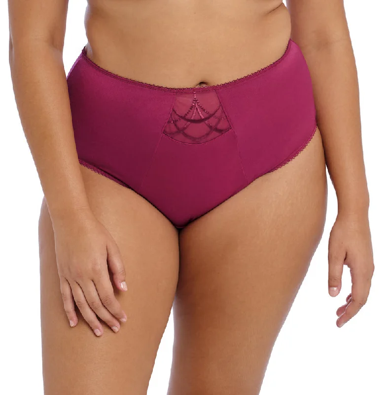 Elomi Cate Berry High Waisted Brief Panty 4036