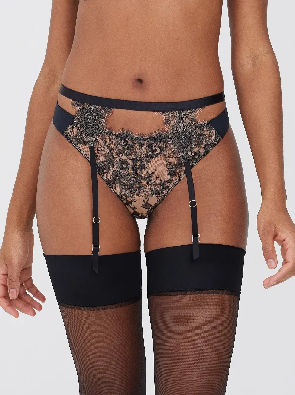 Entice Lace Garter Belt