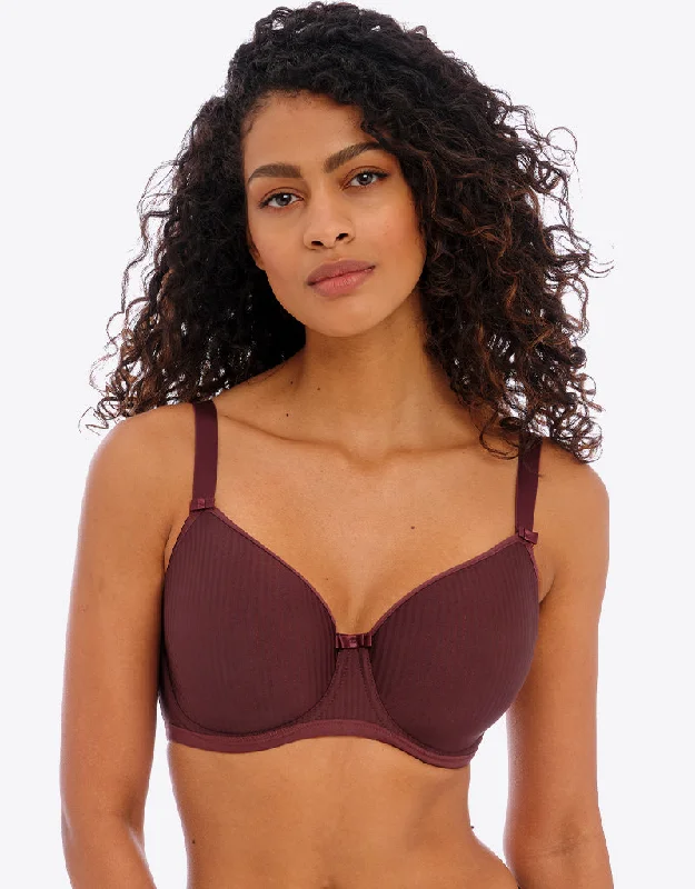 Freya Idol Moulded Balcony Bra Dark Cherry