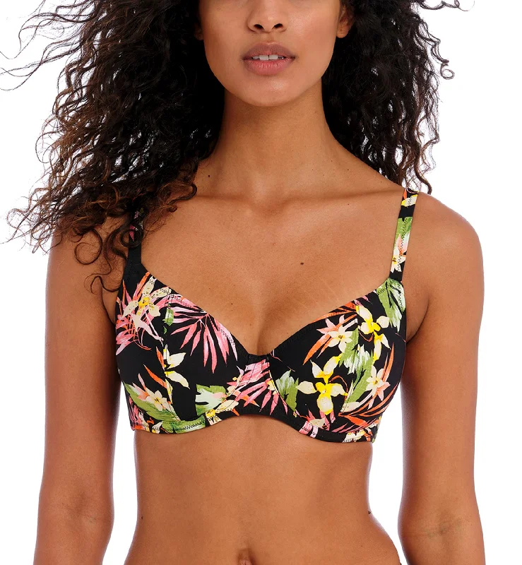 Freya Savanna Sunset Underwire Plunge Bikini Top (204102) - Multi