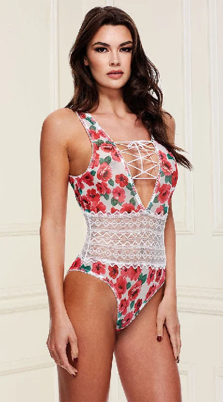 Full Bloom Floral Teddy