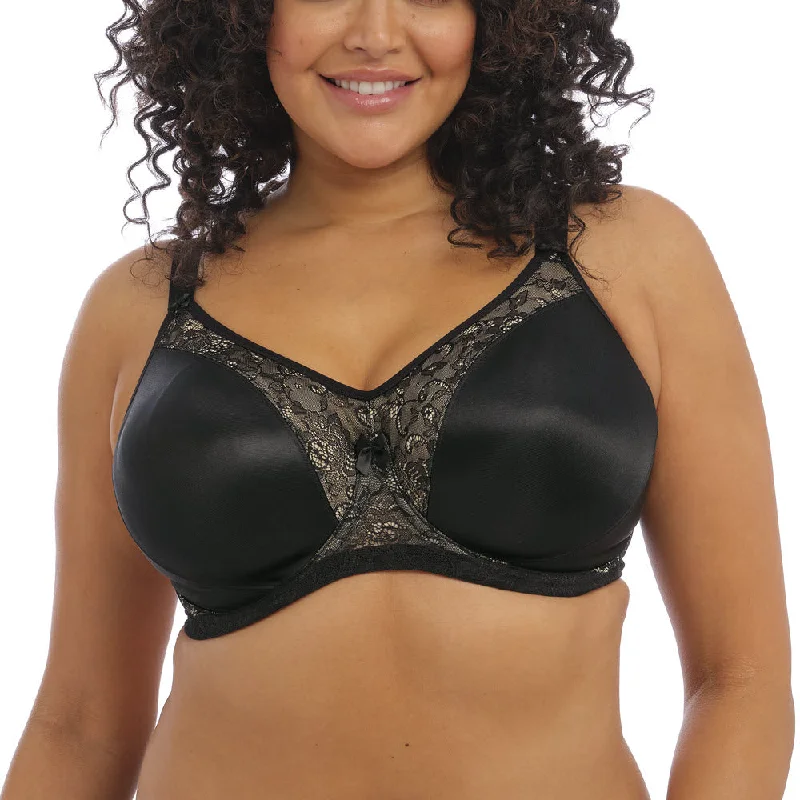 Goddess Yvette Black Unlined Bra 6750