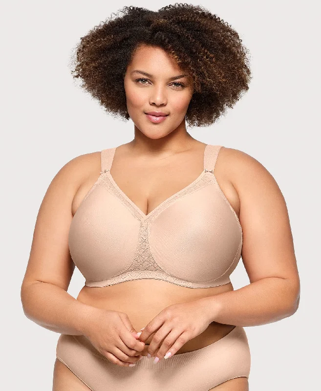 MagicLift Seamless Support T-Shirt Bra Cafe