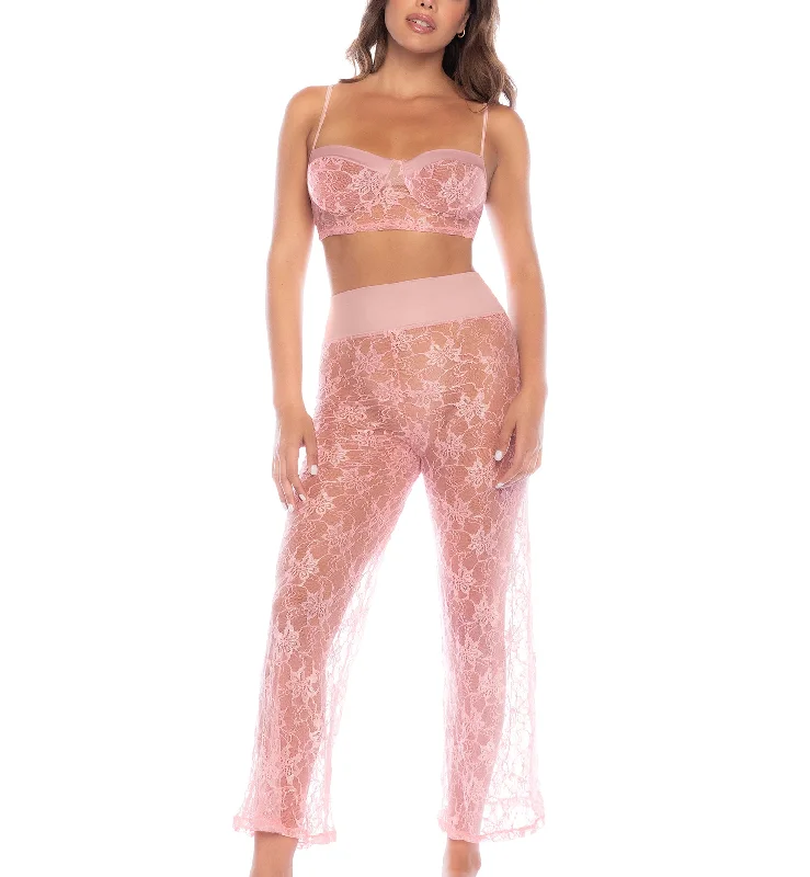 Mapale Two Piece Pajama Set (7600) - Rose