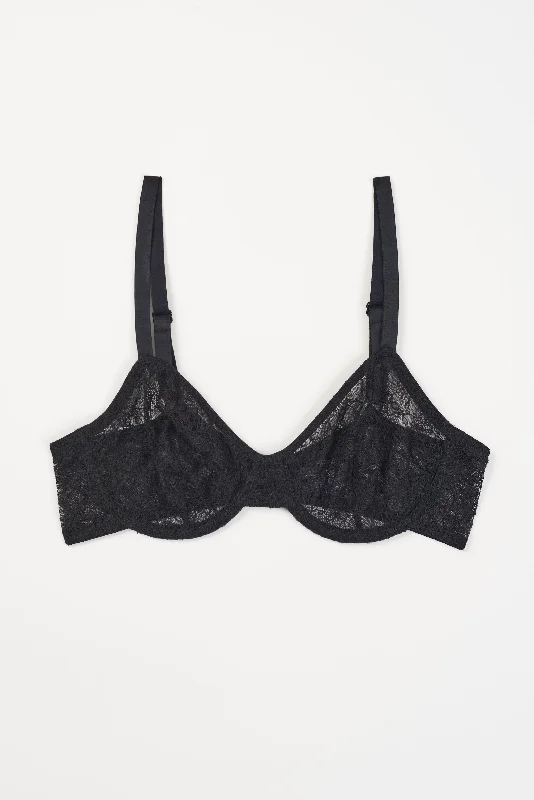 Marie Underwire Bra | Black