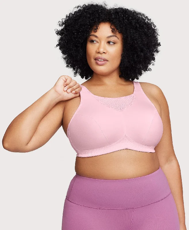 No-Bounce Camisole Sports Bra Parfait Pink