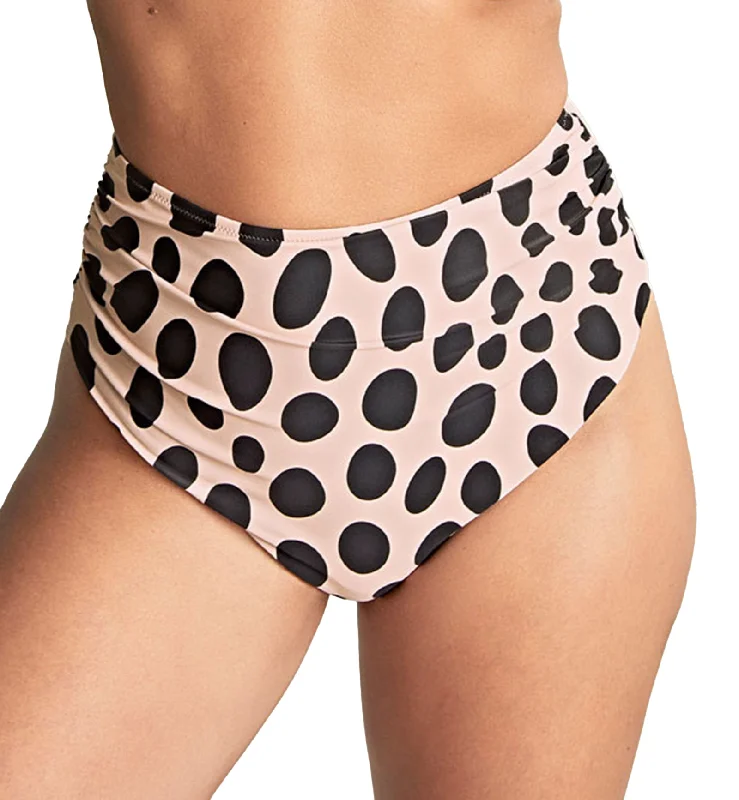 Panache High Waist Gathered Swim Brief (SW1765) - Amalfi Print