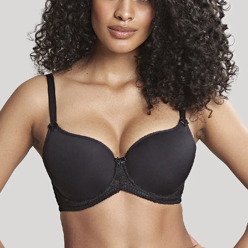 Panache Cari Black Seamless T Shirt Bra 7961