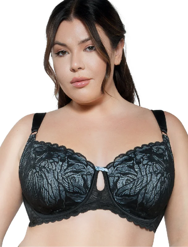 Parfait Charlotte Lace Bra, Black Onyx | Parfait Charlotte Lace | Onyx Black Parfait Charlotte Underwire Bras