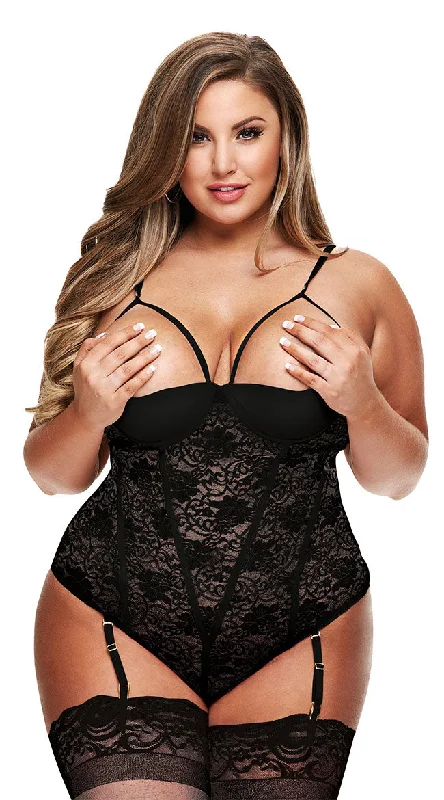 Plus Size Deep Temptation Teddy