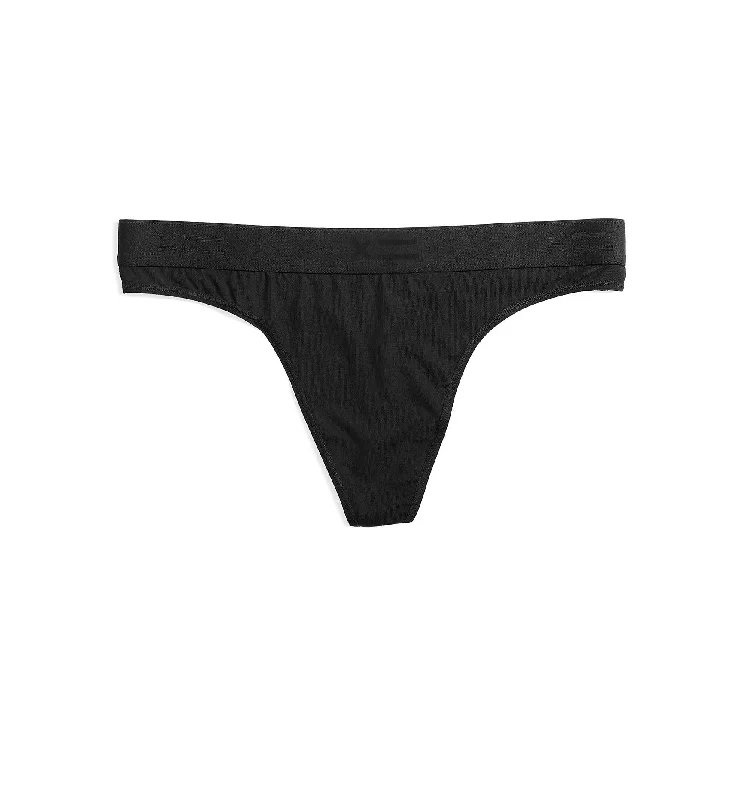 Thong - TENCEL™ Modal Black