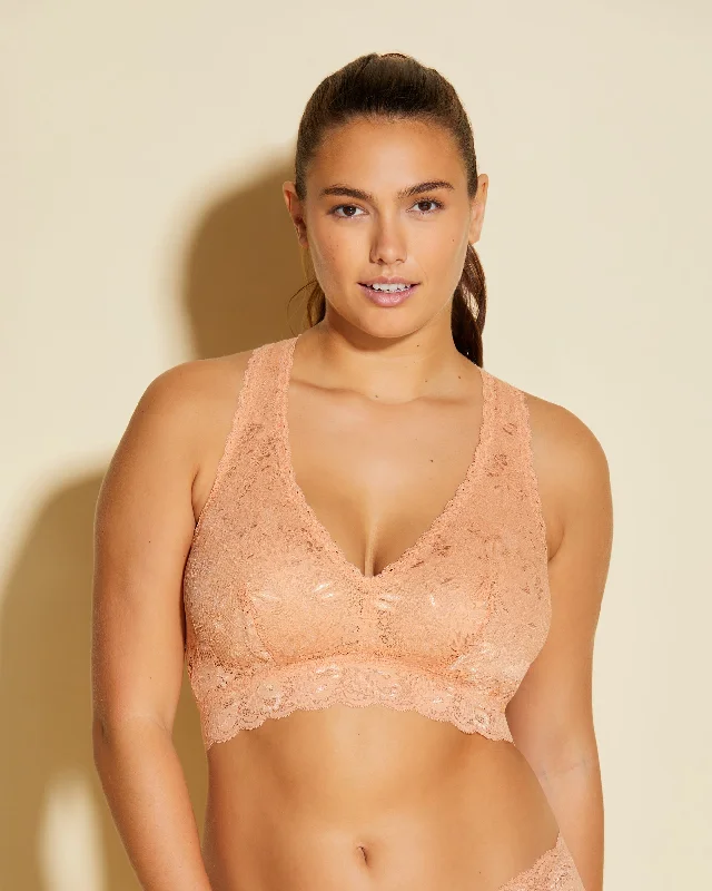 Bralette Curvy Racie Con Spalline Incrociate Bralette