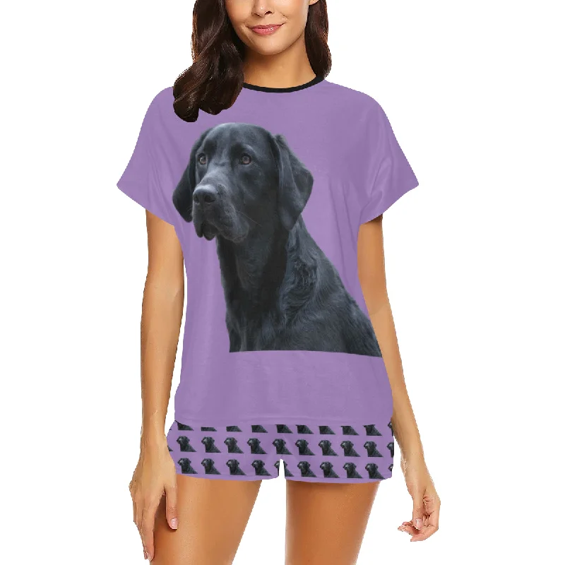 2 Piece Black Lab Pj Set