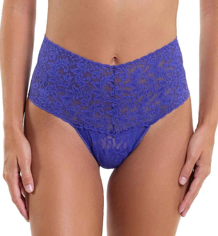 Hanky Panky Retro Lace Thong (9K1926P) - Violets Are Blue