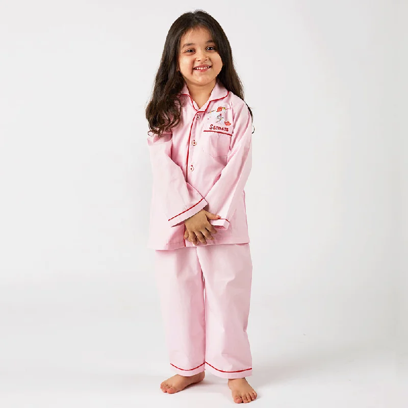 Happy Unicorn Pajama Set For Kids