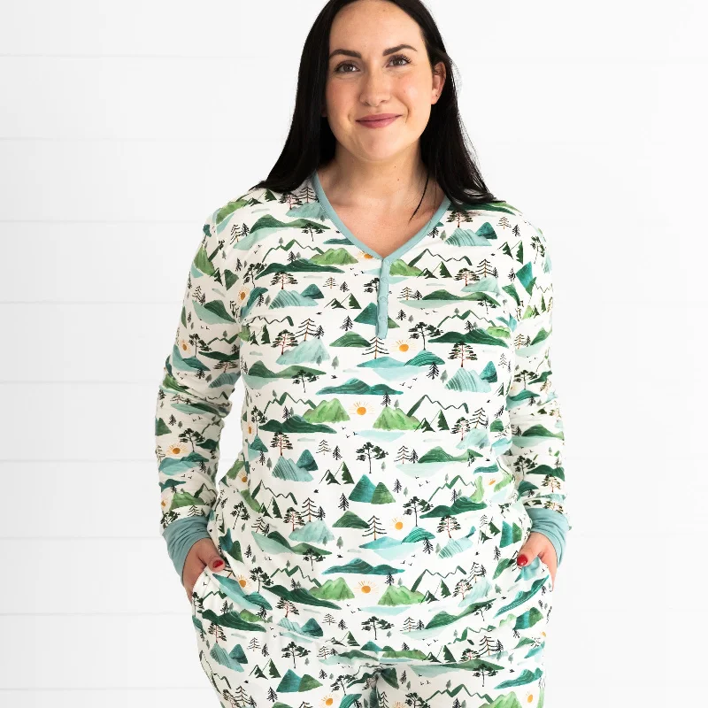 Mountain Mist Women's Pajama Top