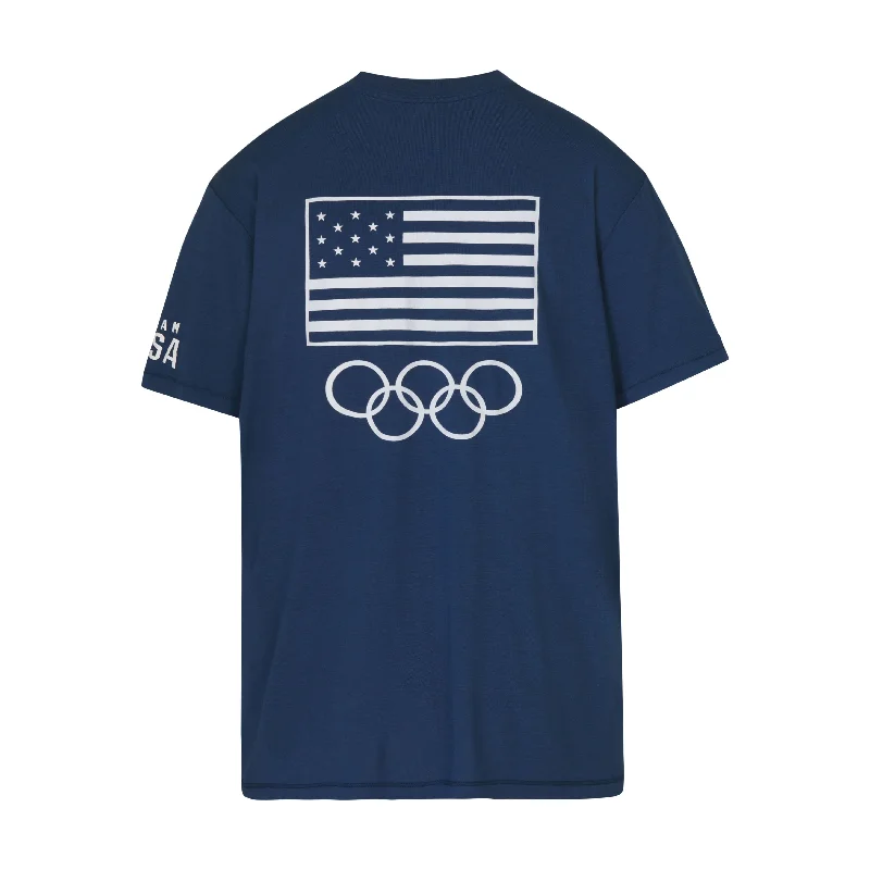 OLYMPIC CAPSULE JERSEY T-SHIRT | NAVY