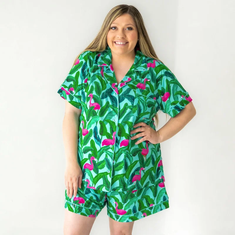 Palm Springs Women's Short Sleeve & Shorts Pajama Set