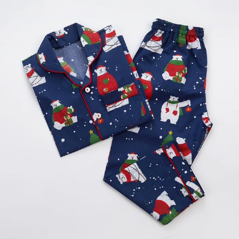 Men Polar Bear Men Pajama Set