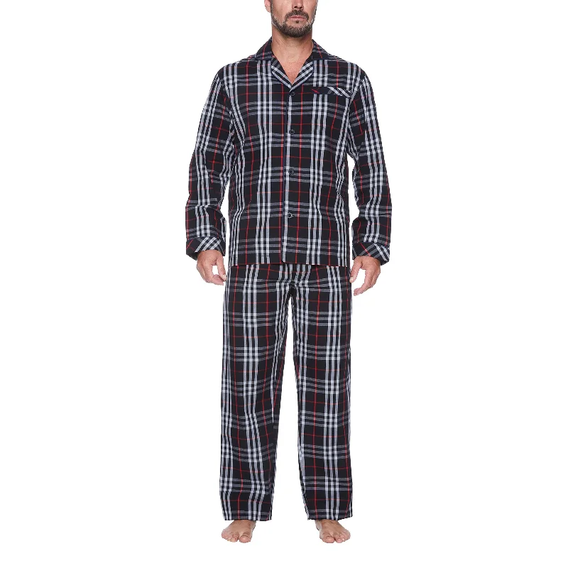 Residence Poplin Plaid L/S Pajama