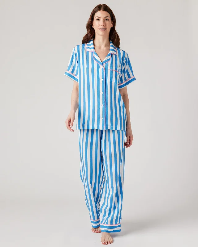 Retro Stripe Pajama Pants Set